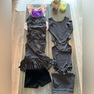 **BUNDLED SET** Girls Dance/Gymnastics Attire